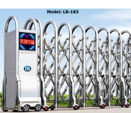 Cổng Rào Xếp Gọn Cho Nhà Máy LB-183 Cổng Rào Xếp Gọn Cho Nhà Máy LB-183